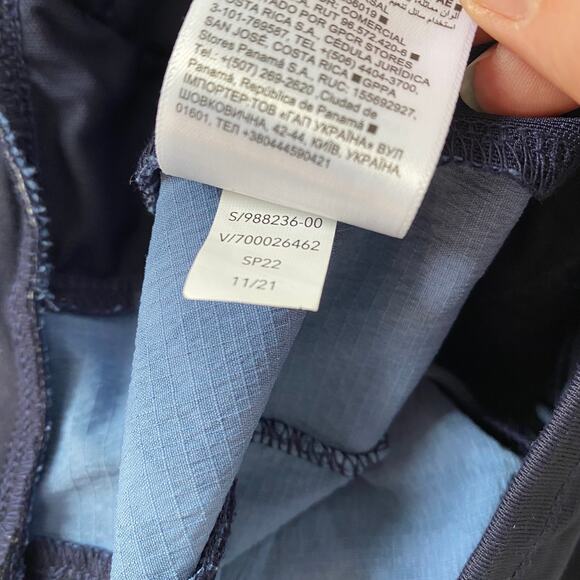 Athleta Trekkie North‎ Jogger Lightweight Ripstop Hiking Outdoors Navy Floral 2 - Picture 12 of 12